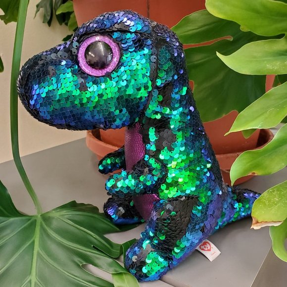 TY Flippable Dinosaur 10 inch - Picture 5 of 5